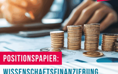 Nicht an Wissenschaft sparen