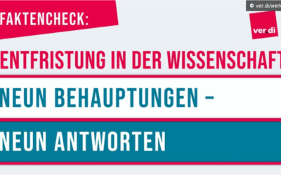 Dauerstellen für Daueraufgaben