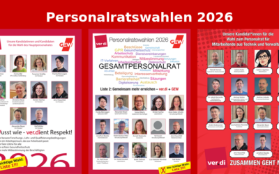 Personalratswahlen an der Universität Potsdam vom 21.04. bis 23.04.
